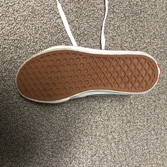 Light pink velvet vans barley used - Picture 2 of 2